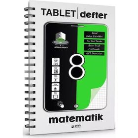 Dna Yayınları - 8. Sınıf Matematik Tablet Defter