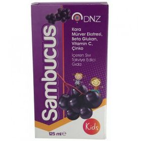DNZ Sambucus Kara Mürver Ekstresi 125 ml Sıvı