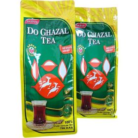 Do Ghazal Tea 400 gr Pure Ceylon Tea (2 adet)