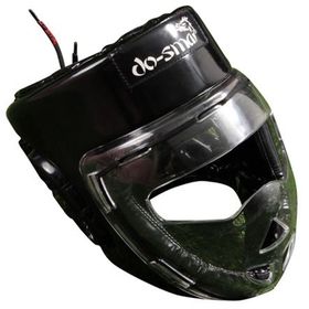 Do-Smai KO-372 Siyah Yüz Korumalı Kask