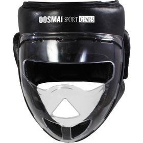 Do-Smai KO-372 Siyah Yüz Korumalı Kask