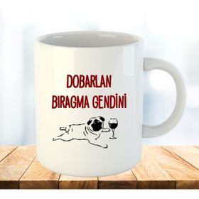 Dobarlan Bırakma Kendini Baskılı Kupa