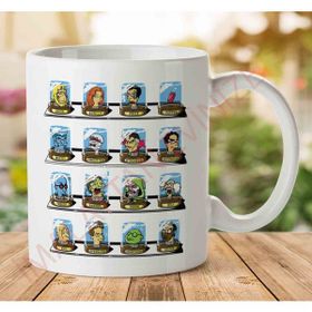 Doc Futurama Pop Culture Heads in Jars Two Baskılı Kupa