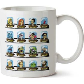 Doc Futurama Pop Culture Heads in Jars Two Baskılı Kupa
