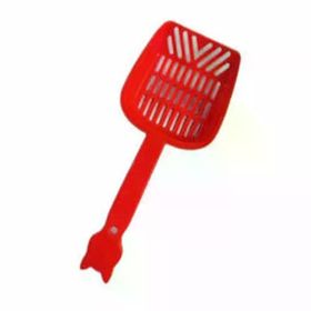 Doca 27 cm Kırmızı Pet Kedi Kumu Küreği
