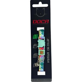 Doca Premium Rainbow 1.2x18-28 cm Kedi Boyun Tasması