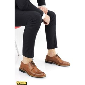 Doçka ER23/K24 Hakiki Deri Günlük Yumuşak Hafif Bağcıklı Taba Erkek Klasik Ayakkabı