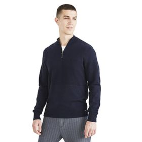 Dockers 1/4 Fermuarlı Lacivert Erkek Kazak