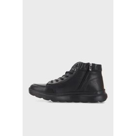 Dockers 233072 2 PR Siyah Hakiki Deri Fermuarlı Bot Erkek Bot