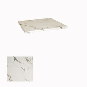 Dockers 60x60 Bianco Carrara Beyaz Werzalit Masa Tablası