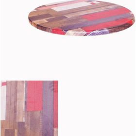 Dockers 70 cm Red Wood Werzalit Yuvarlak Masa Tablası