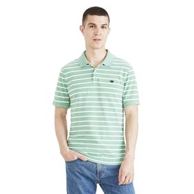 Dockers A1159-0029 Yeşil Erkek Rib Collar Polo