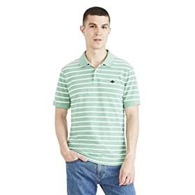 Dockers A1159-0029 Yeşil Erkek Rib Collar Polo