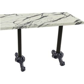 Dockers Çipa Laminat Tabla Afyon Marble 80x120 cm Cafe Masa