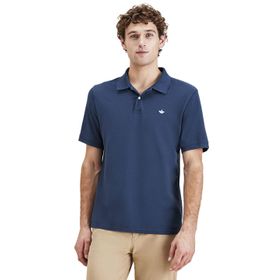 Dockers Erkek Rib Collar Mavi Polo Tişört