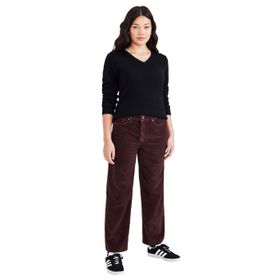 Dockers High Waist Jean Cut Straight Fit Decadent Chocolate Kadın Pantolon