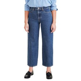 Dockers High Waist Jean Cut Straight Fit Mavi Kadın Pantolon
