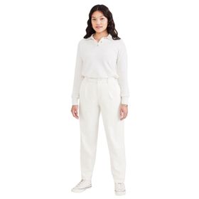 Dockers High Waist Pleated Original Khaki Egret Tapered Kadın Pantolon