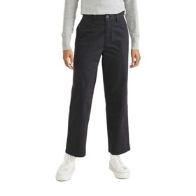 Dockers Original Khaki High Siyah Straight Fit Kadın Pantolon