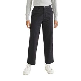 Dockers Original Khaki High Siyah Straight Fit Kadın Pantolon