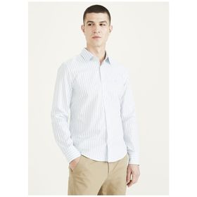Dockers Refined Poplin Mavi Erkek Gömlek