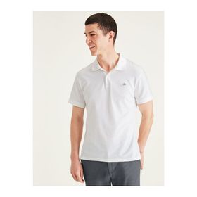 Dockers Rib Collar Beyaz Polo Erkek T-shirt