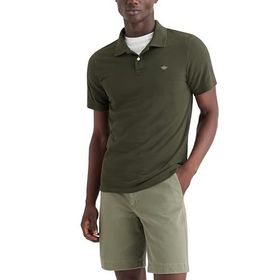 Dockers Rib Collar Yeşil Erkek Polo T-shirt