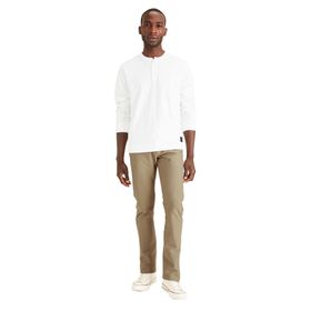Dockers Smart 360 Comfort Knit Chino Bej Slim Fit Erkek Pantolon