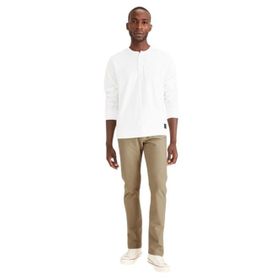 Dockers Smart 360 Comfort Knit Chino Bej Slim Fit Erkek Pantolon