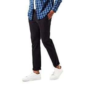 Dockers Smart 360 Flex Ultimate Chino Skinny Fit Siyah Erkek Pantolon