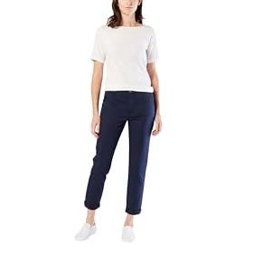 Dockers Weekend Lacivert Chino Slim Fit Kadın Pantolon