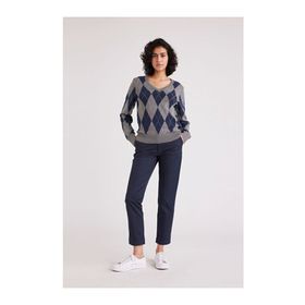 Dockers Weekend Lacivert Chino Slim Fit Kadın Pantolon