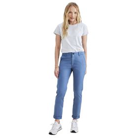 Dockers Weekend Mavi Chino Slim Fit Kadın Pantolon