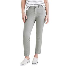 Dockers Weekend Yeşil Chino Skinny Fit Kadın Pantolon
