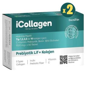 Doctamin iCollagen Prebiyotik Lif Kolajen 2x60 Tablet