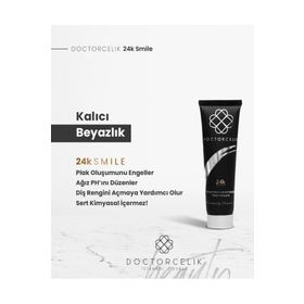 DoctorCelik 24k Smile Beyazlatıcı 100 ml Diş Macunu