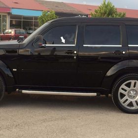 Dodge Nitro 2007 Sonrası 6 Parça Paslanmaz Çelik Cam Çıtası