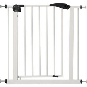 Dodo Baby Babydoor Otomatik Kapanan Tekstüre Beyaz 76-80 cm Bebek Güvenlik Kapısı
