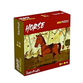 Doer Kids 8349 At 40 Parça Renkli Mini Puzzle