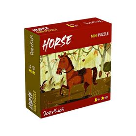 Doer Kids 8349 At 40 Parça Renkli Mini Puzzle