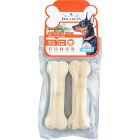 Dog Chefs 12 cm 2'li Paket Beyaz Kemik
