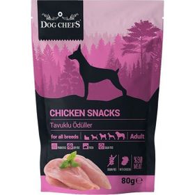 Dog Chefs 80 gr Chicken Snacks Tavuk Etli Tahılsız Köpek Ödül Maması