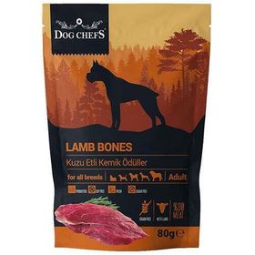 Dog Chefs 80 gr Lamb Bones Kuzu Etli Tahılsız Köpek Ödülü