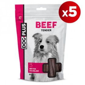 Dog Plus Dana Etli Tender 5x80 gr Köpek Ödül Maması