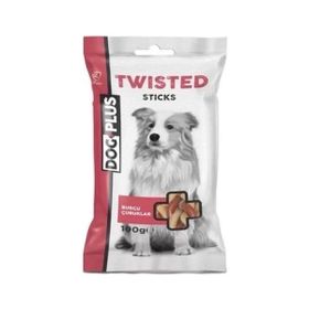Dog Plus Twisted Sticks Burgu Çubuk 100 gr Köpek Ödülü