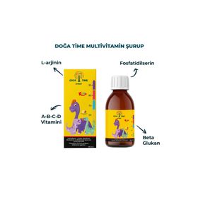 Doğa Time Kids Multivitamin 150 ml Şurup