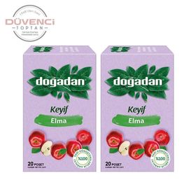 Doğadan 20'li Keyif Elma Bitki Çayı (2 adet)