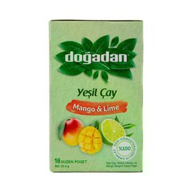 Doğadan 23.4 gr Mango & Lime Yeşil Çay