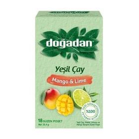 Doğadan 23.4 gr Mango & Lime Yeşil Çay