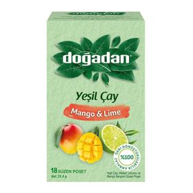 Doğadan 23.4 gr Mango & Lime Yeşil Çay
